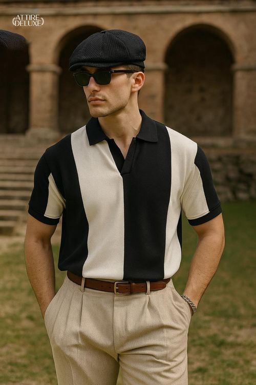 "Classic style, subtle elegance — the perfect Old Money polo for everyday sophistication."
