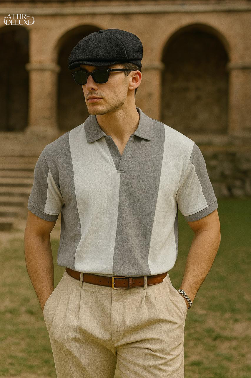 "Classic style, subtle elegance — the perfect Old Money polo for everyday sophistication."